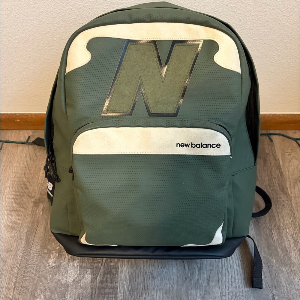 New Balance Olive and Black Men's Backpack